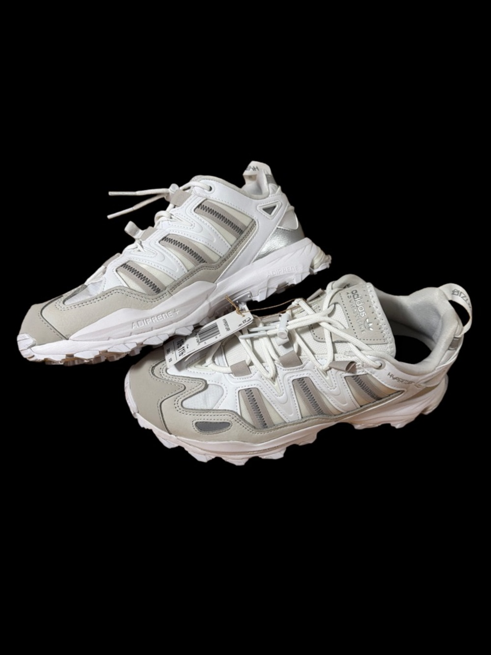 adidas Hyper Turf Nubuck Men's White and Light Grey NEW Men’s size 10.5